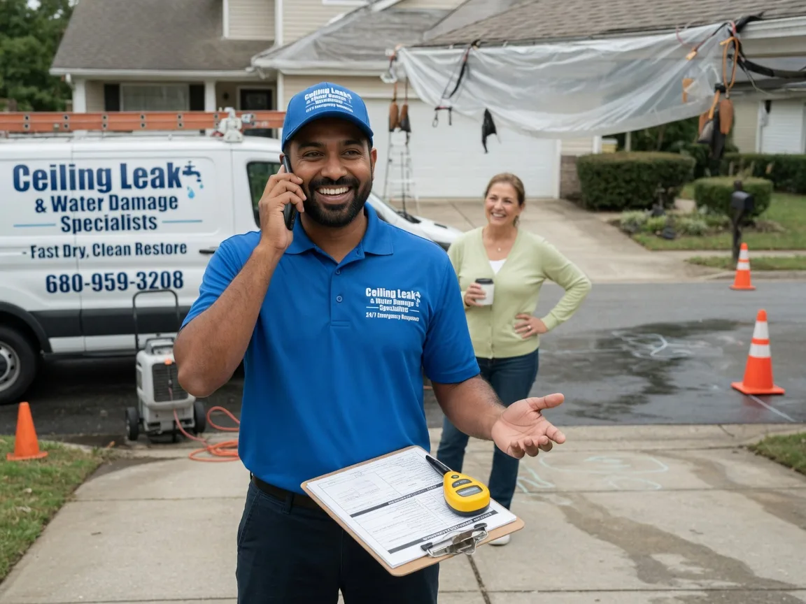 Ceiling Leak Cleanup Ringtown, PA FAQs